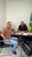 Presidente da Câmara Municipal cumpre agenda institucional com secretários municipais