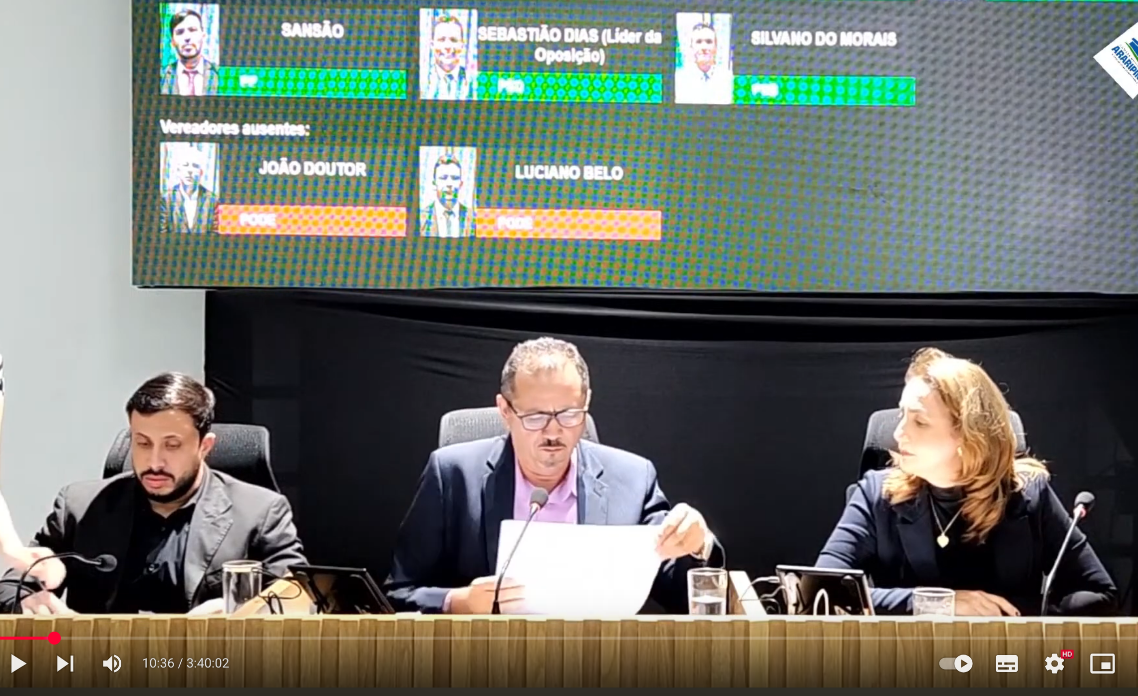 18ª SESSÃO ORDINÁRIA