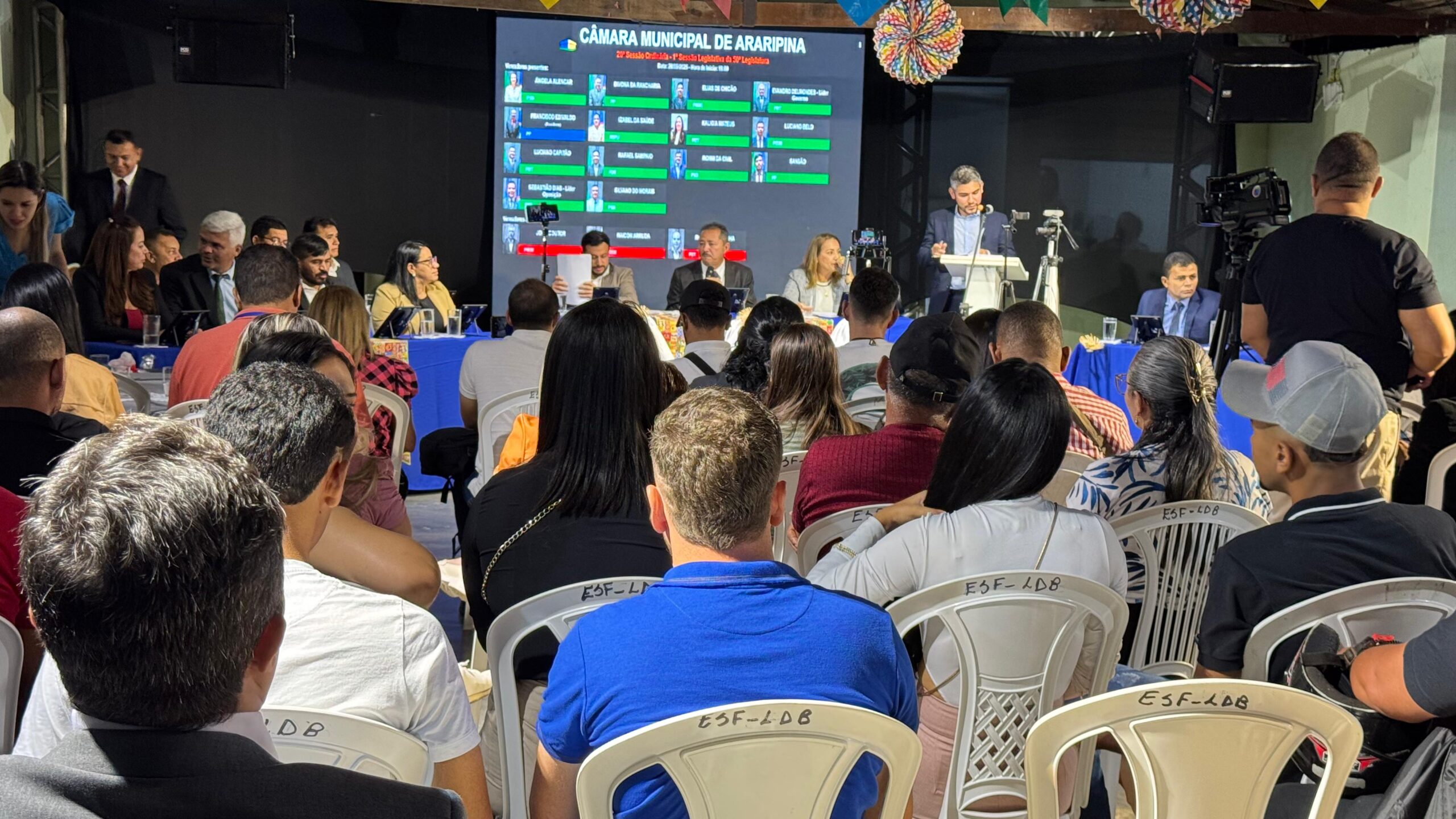 1ª Sessão Ordinária Itinerante da 1ª Sessão Legislativa da 2ª Legislatura